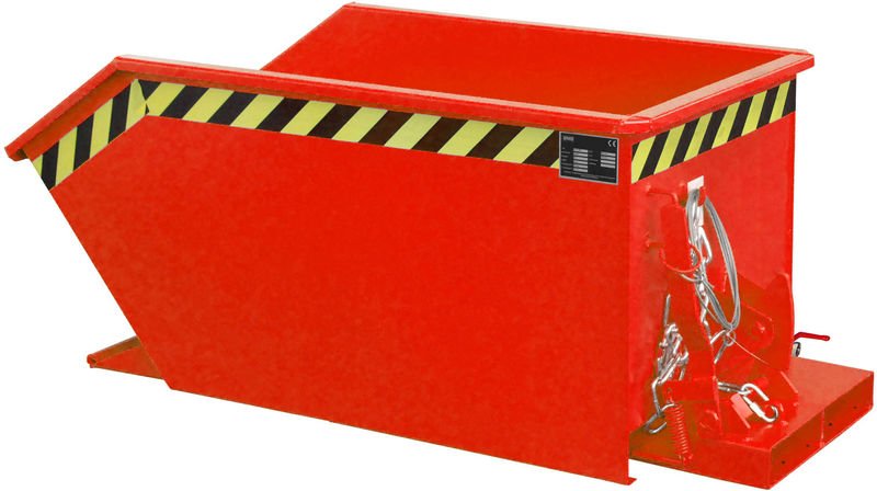 Bauer Spänebehälter SGU 30, lackiert, Feuerrot