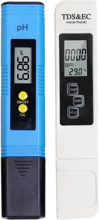 Thumbnail - PH-Messgerät, 4-in-1-Pool-PH-Tester, elektronisches PH-Messgerät, TDS-Wasserqualitätsmessgerät und PH-Test für Trinkwass...