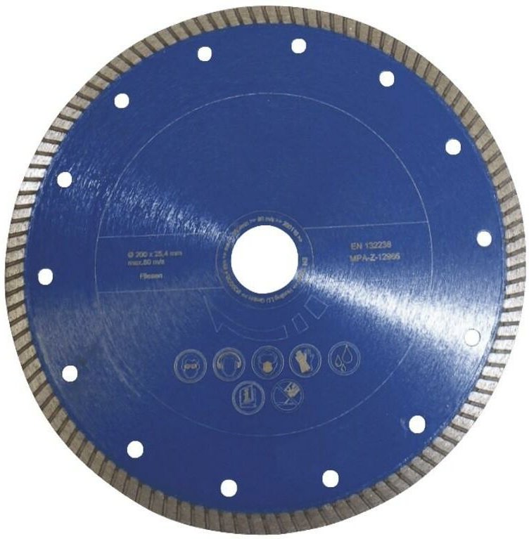 Scheppach - profi diamant trennscheibe ø 200 für fliesenschneider FS3600