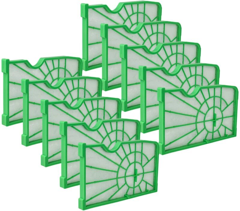 10x Motorschutz-Filter Ersatz für Sebo 1044 für Staubsauger - Vhbw