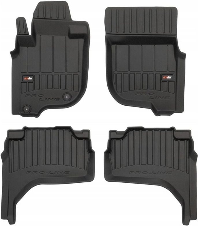 GUMMIMATTEN UND FUSSMATTEN MITSUBISHI L200 4 ab 2019 - 3D MULDE
