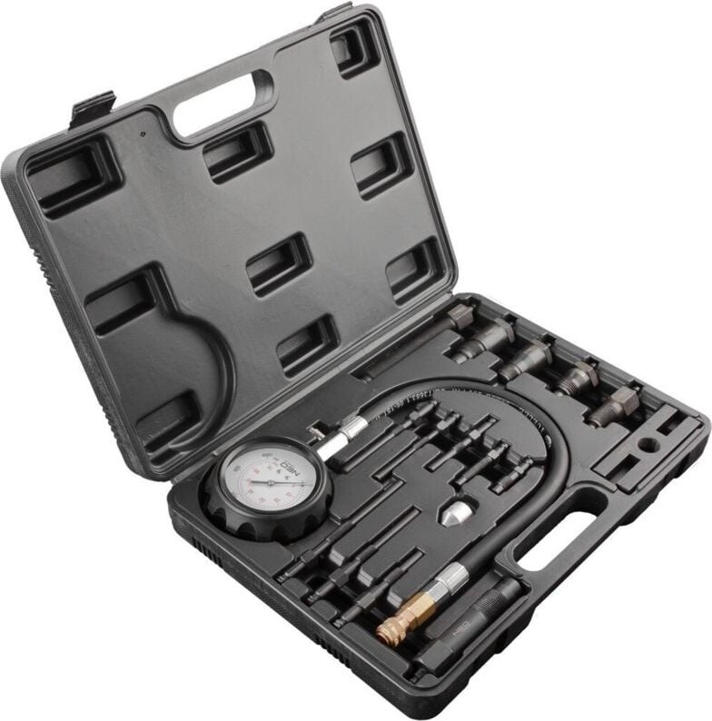 Thumbnail - NEO TOOLS Diesel-Kompressionsdruckmessgerät – 16 Adapter