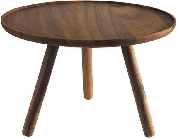 APS Happy Buffet Acacia Buffetständer rund, Höhe: 200 mm, ø: 305 mm