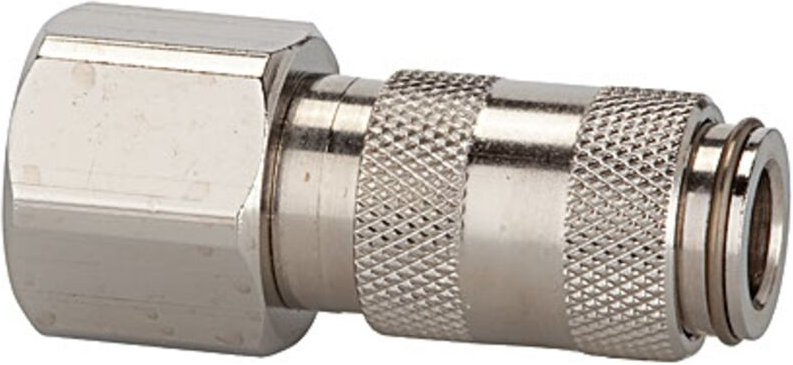 Schnellverschlusskupplung nw 2,7, Edelstahl 1.4305, g 1/8 ig - Riegler
