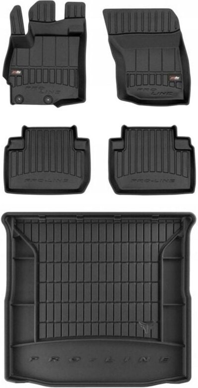 Thumbnail - SET 3D Gummimatten Mitsubishi Outlander 3 ab 2012- 7 Sitze mit