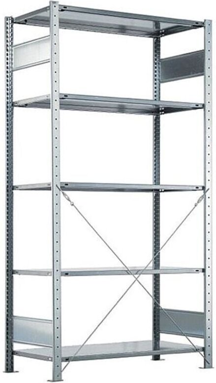 Schulte Lagertechnik - Fachbodenregal Komplettregale MULTIplus150 Traglast: 150kg, 2000x750x300mm (Grundregal)