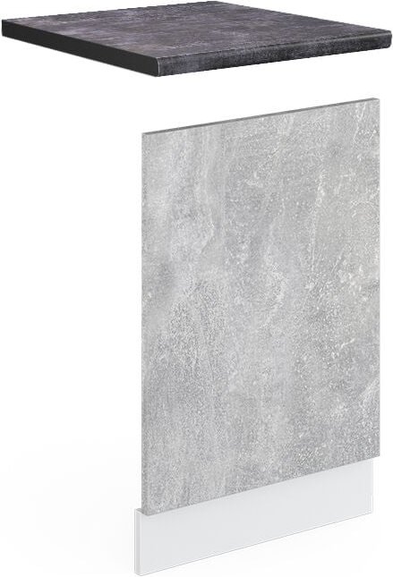 Vicco - Frontblende R-Line, Beton, 45 cm , ap Anthrazit