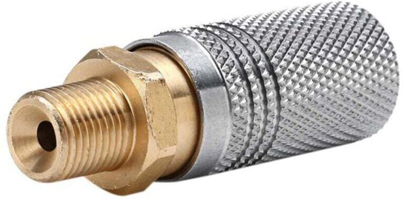 Metall Erweiterte PCP Air Ladegerät Adapter Release Entladung Werkzeug Zubehör 1/8