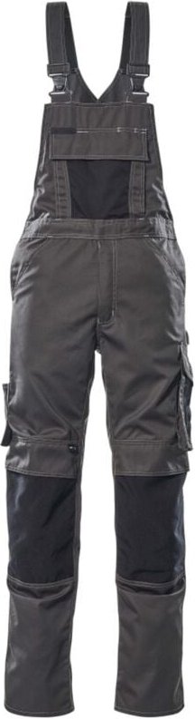 Mascot UNIQUE Latzhose Augsburg Gr. 60 dunkelanthrazit/schwarz