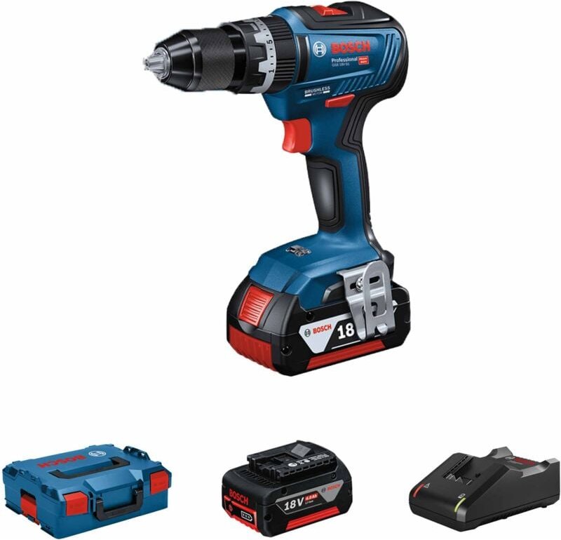 Bohrschrauber Bosch gsb 18V-55 2x4Ah