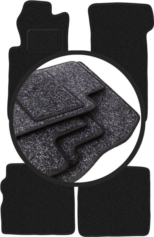 ANTHRA Autofußmatten für: Mercedes SL R107 lange Fronten (1971-1989)