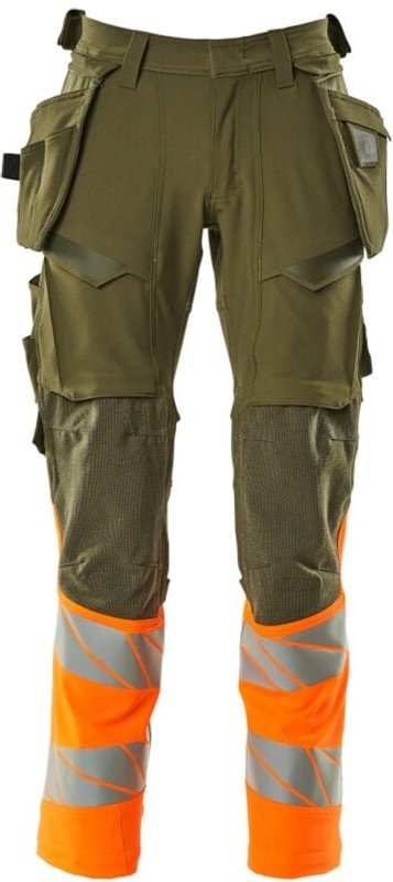 Hose mit Hängetaschen 19131-711-3314 Gr. 90C52 moosgrün/orange - Mascot