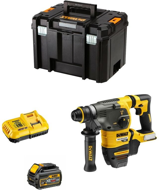 Kombihammer DeWALT DCH333T1 Flexvolt (1 x 54V/18V 6,0 Ah + DCB118 + TSTAK VI)