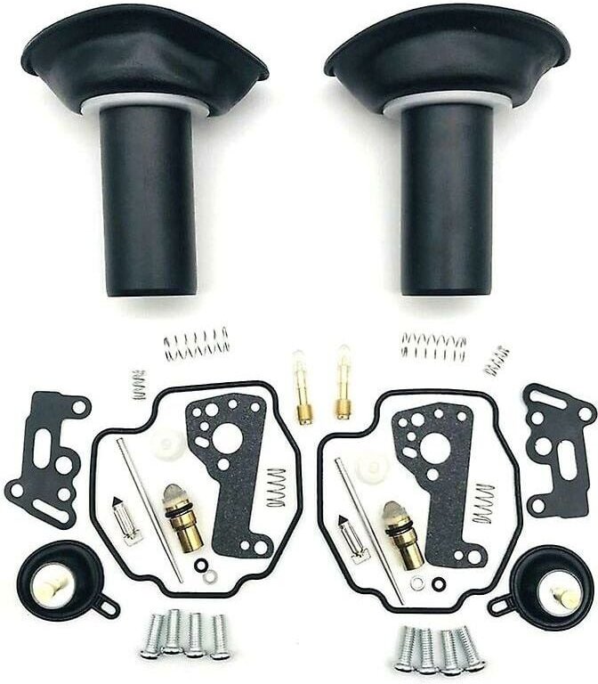 Ymyny - Crediri Vergaser-Reparatursatz für Yamaha Virago Xv535 1990–2001 Xv 535 Kolbenmembran