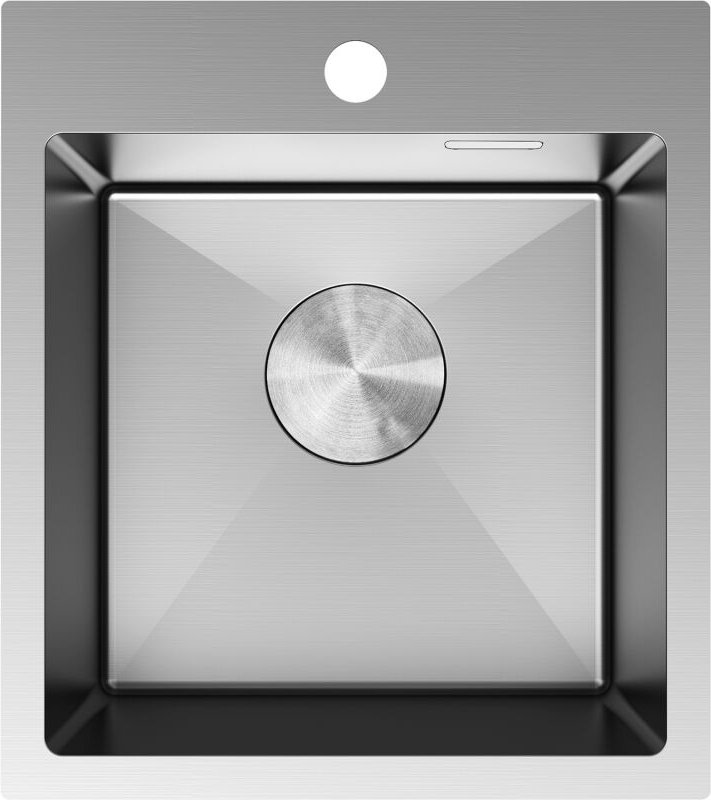 Mexen Solix Spülbecken Stahl 1-kammerig 400 x 450 mm, Inox - 6401401000-01