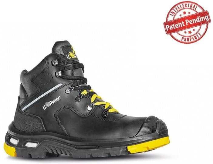 Sicherheitsschuhe hohe RONAN S3 HI CI HRO SRC - Schwarz/Gelb 46