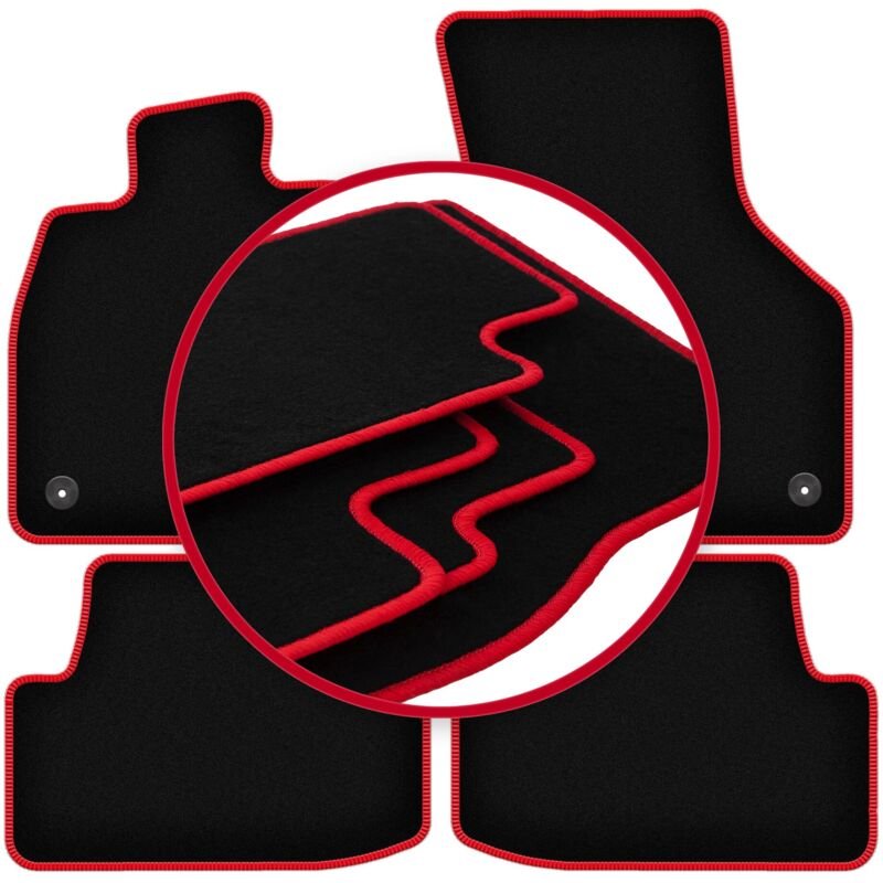 CARLUX-RED Automatten für: Volkswagen Golf VII Alltrack, Schrägheck, Kombi, Variante (2012-)