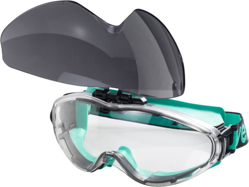 Uvex - Schweißer-Vollsicht-Schutzbrille ultrasonic flip-up, Schutzstufe: 5