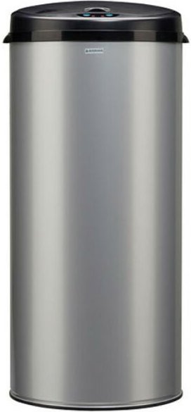 45l grauer metallmülleimer - Rossignol - 93612