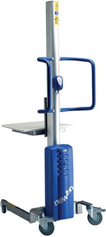 Thumbnail - Semi-elektrischer Stapler Alu/Edelstahl - Max. Hubhöhe 1735 mm - Max. Tragfähigkeit 70kg - 300702/P