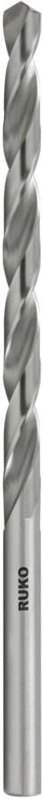 RUKO Spiralbohrer DIN340 Typ N D.10mm HSS-G 10 Stk