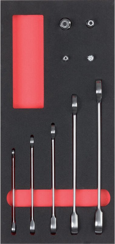 Thumbnail - Modul Ringratschenschlüssel Bit-Adapter 1/4' - Format