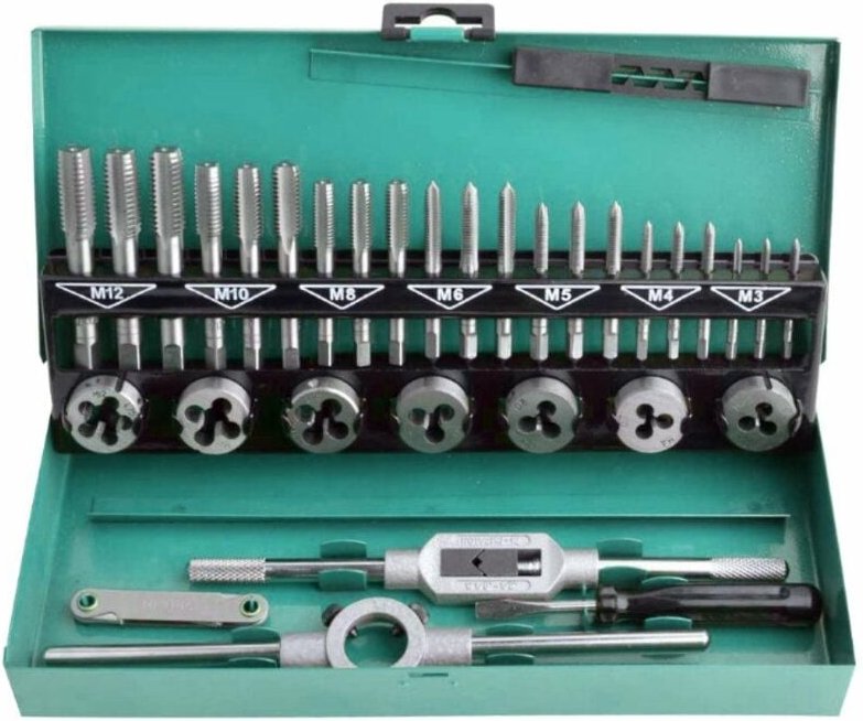 Awtools zestaw gwintowników i narzynek /32el.