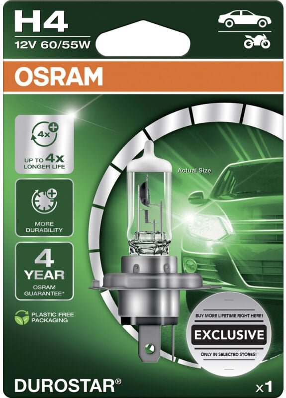 Scheinwerferlampe H4 Durostar 2.0 - Osram