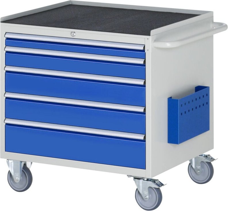 Montagewagen XL3.11, B770xT650xH795mm, 5x Schublade-TA, MT-Top-25mm - RAU