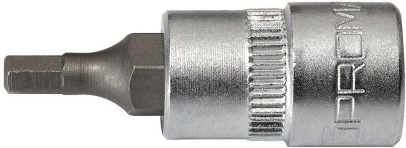Steckschlüsseleinsatz 1/4 ″ 6-kant Schlüsselweite 4 mm Länge 32 mm