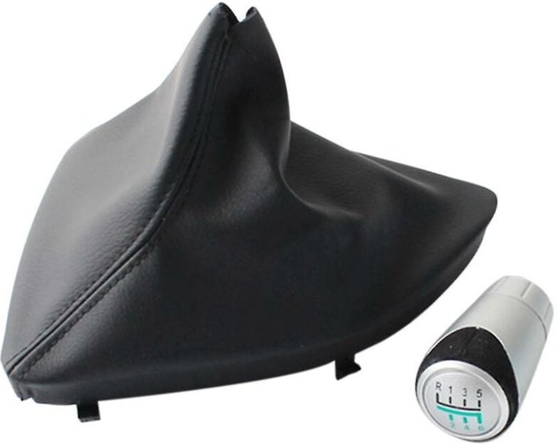 Manuelle 6-Gang-Schalthebelkopfkugel mit Ledermanschette für 1er-Serie E81 E82 E87 E88