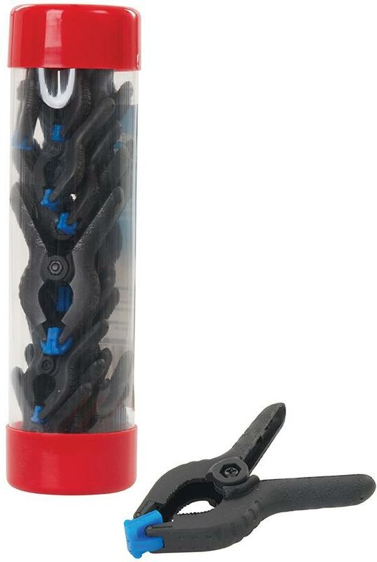 Federzwingen Set 22-tlg. 4 x 25 mm + 18 x 19 mm