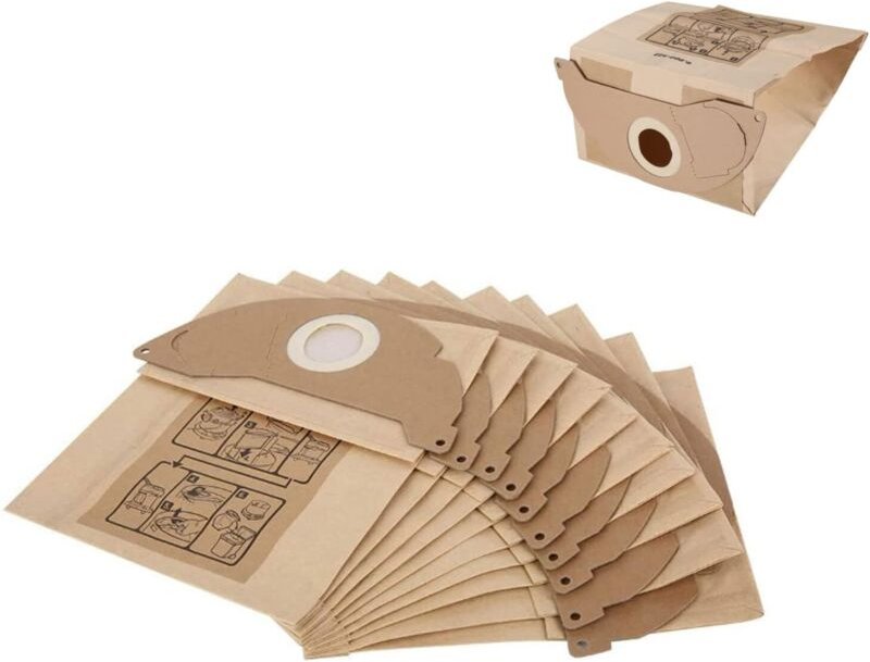 10 Teile/satz Staubsauger Staubbeutel Ersatz Papier Staubbeutel für Karcher A2000 A2003 A2004 A2014 A2024 A2054 Handstau...