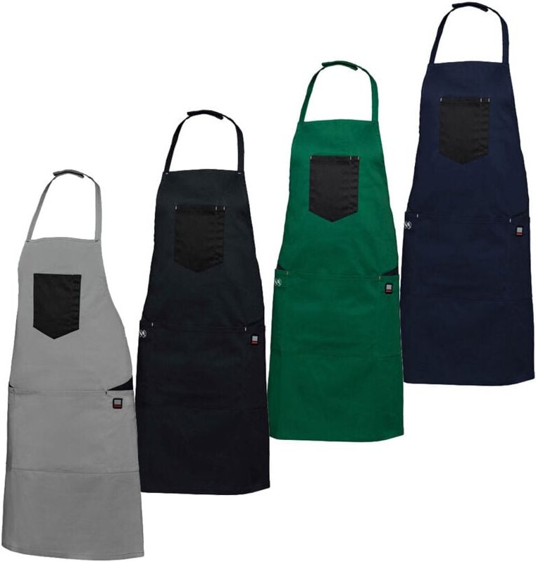 Nilo Arbeitsschürze 73PZ0513 - - Schwarze - Siggi