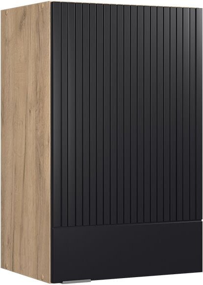 Thumbnail - Hängeschrank Fame-Line, Schwarz gestreift, 45 cm Vicco