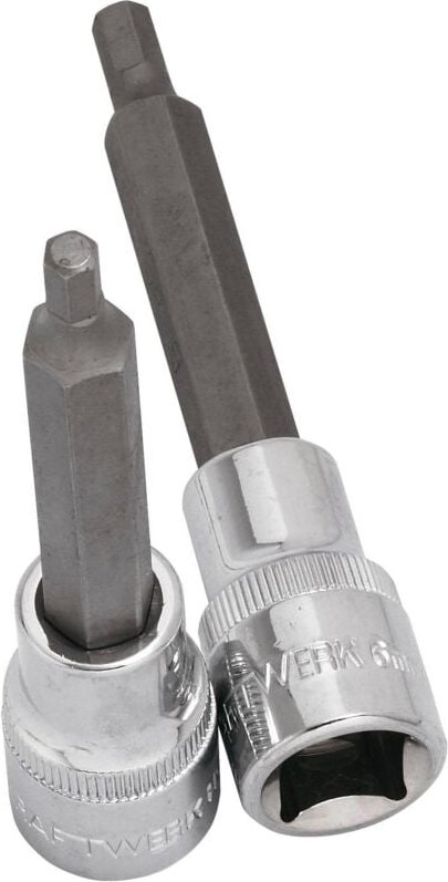 Kraftwerk - 1/2' InnenSechsk-Bit-Stecknuss 6mm 100mm