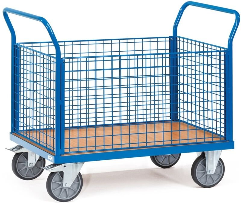 Vierwandwagen, Ladefläche 1.200 x 800 mm - Fetra