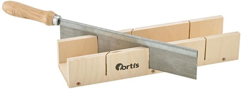 Schneidlade mit Feinsäge 300 x 57 x 40 mm - Fortis