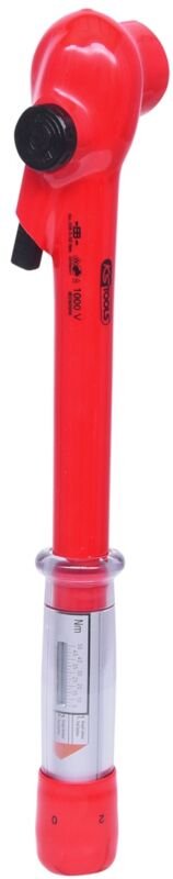 KS Tools 1/2 Drehmomentschlüssel mit Schutzisolierung und Umschalt-Ratschenkopf, 5-50 Nm