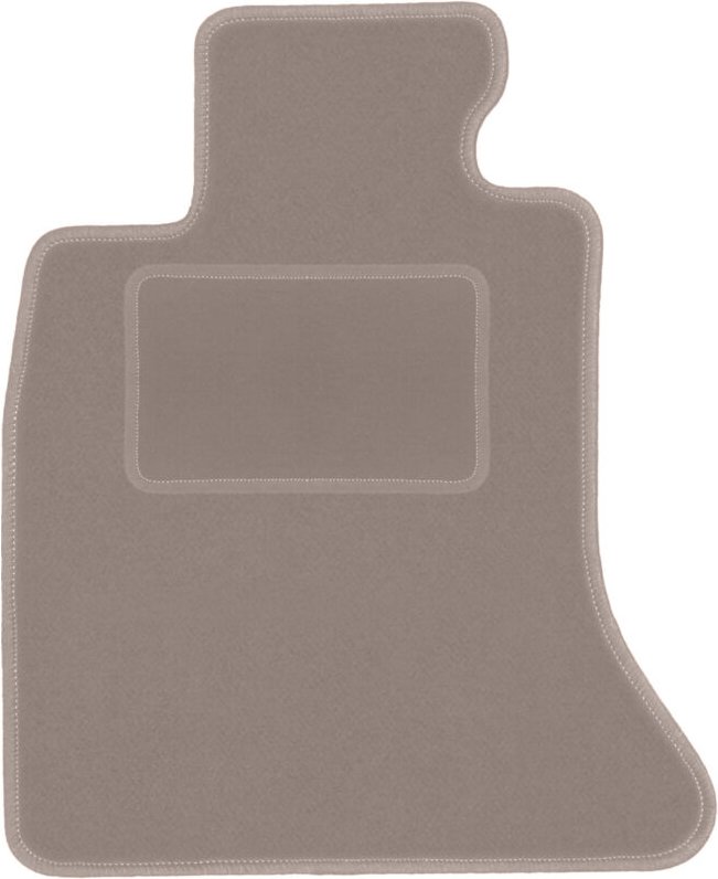 Beige Fahrermatte für: BMW 5 F10 FL Limousine (2013-2017)