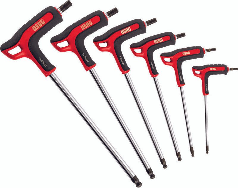 USAG 280 HGTS/SE6 Satz 6 männlichen Schraubenschlüsseln Kugelkopf