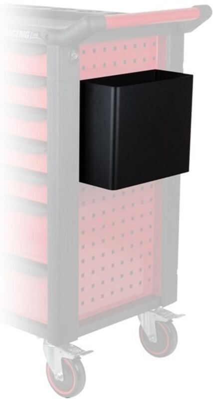 RACINGline Abfalleimer, schwarz