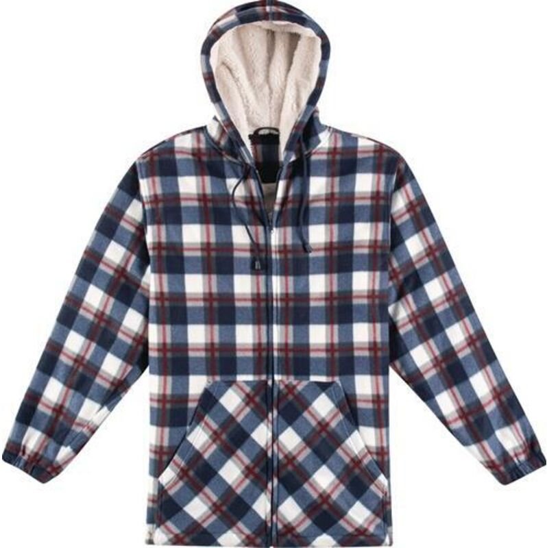 Thermojacke Dalroy Größe M navy-kariert