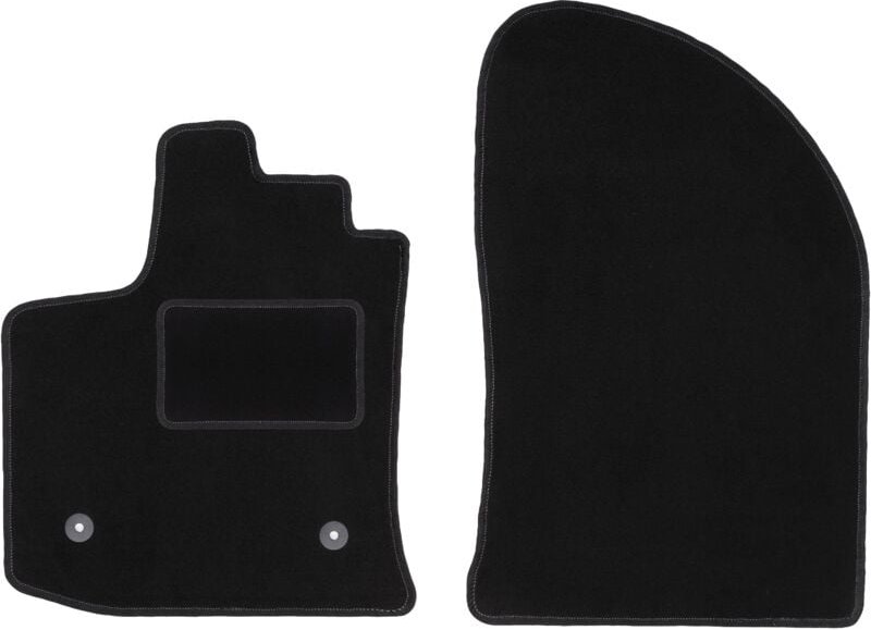 Vordermatten schwarz für: Dacia Lodgy Minivan (2012-)