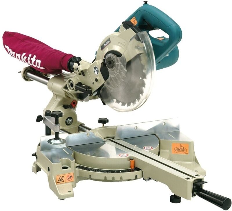 Thumbnail - Kapp- und Gehrungszugsäge LS0714BN, 1010 w, incl. Zubehör, Karton - Makita