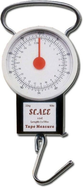 Lams Mechanische Waage mit Maßband 22 kg 118066