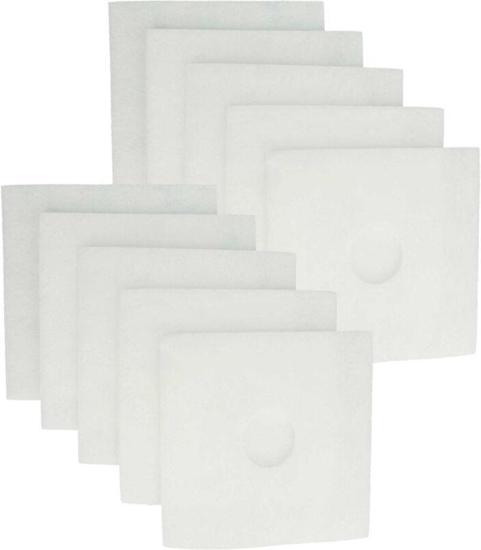 10x Luftfilter kompatibel mit Helios ELS-sys GVEZO100, ELS-sys GVEO60, ELS-sys GVEO100/60, ELS-sys gveo 60/30 Lüfter, Ve...