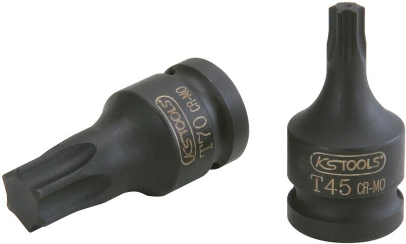 1/2' Kraft-Bit-Stecknuss Torx, kurz, T70
