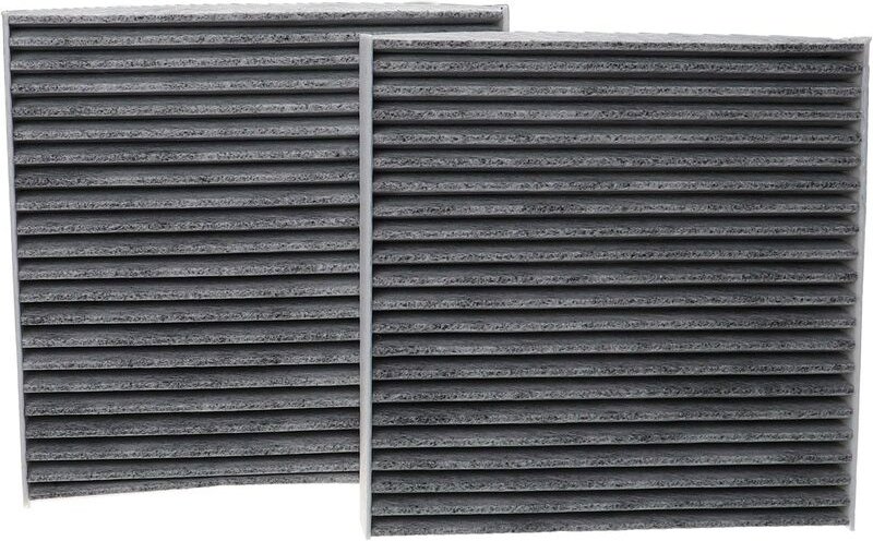 vhbw 2x Innenraumfilter Ersatz für Motaquip LVCF568 für PKW - Mit Aktivkohle