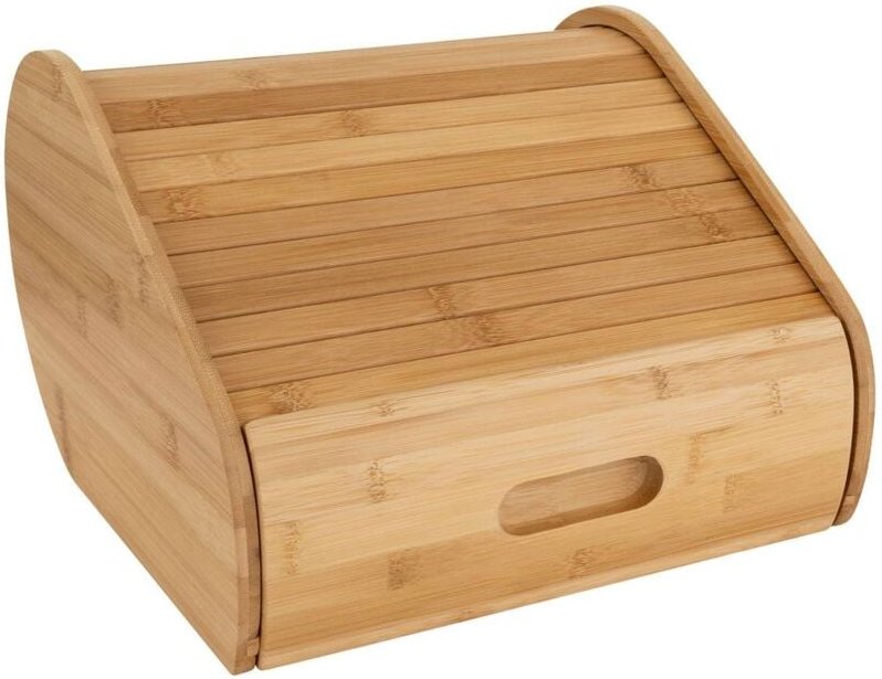 5five Simply Smart - Brotkasten mit schublade aus beigem bambus 30,4x21,8cm - 5five